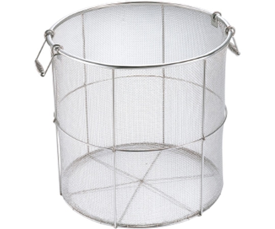 ホワイトサム ENDO寸胴スープ取りザル 45cm用板巻仕様  1個(ご注文単位1個)【直送品】