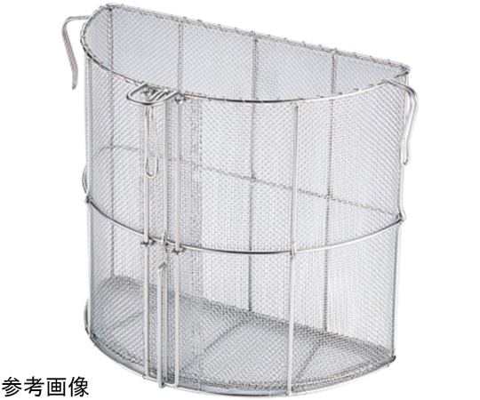 ホワイトサム ENDO半円スープ取りザル 45cm用  1個(ご注文単位1個)【直送品】