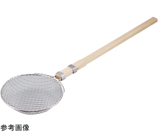 ホワイトサム ENDO強力ガラすくい網 木柄 21cm  1本(ご注文単位1本)【直送品】