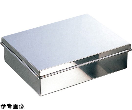 ホワイトサム ENDO18-8 アルゴン蓋付バット 小  1個(ご注文単位1個)【直送品】