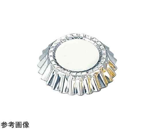 住友 アルミ箔 マドレーヌ・ケース(1,000入) M-7 銀  1個(ご注文単位1個)【直送品】