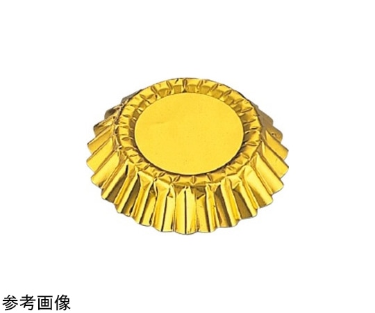 住友 アルミ箔 マドレーヌ・ケース(1,000入) M-7 金  1個(ご注文単位1個)【直送品】