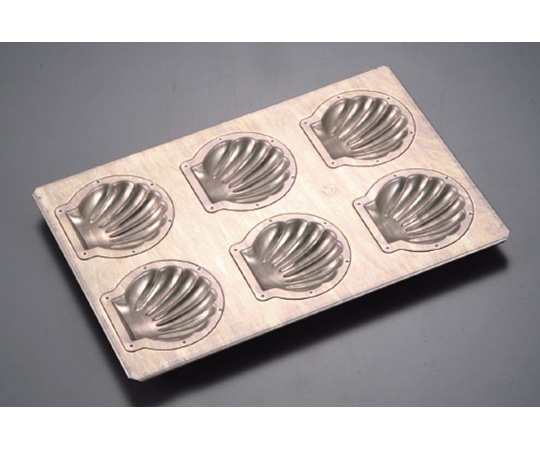 千代田金属工業 シリコン加工 ホタテ貝型 6ヶ付 1個(ご注文単位1個)【直送品】