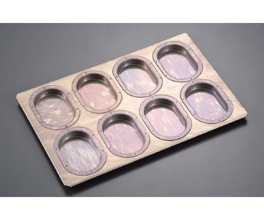 千代田金属工業 シリコン加工 ダックワーズ型 8ヶ付 1個(ご注文単位1個)【直送品】