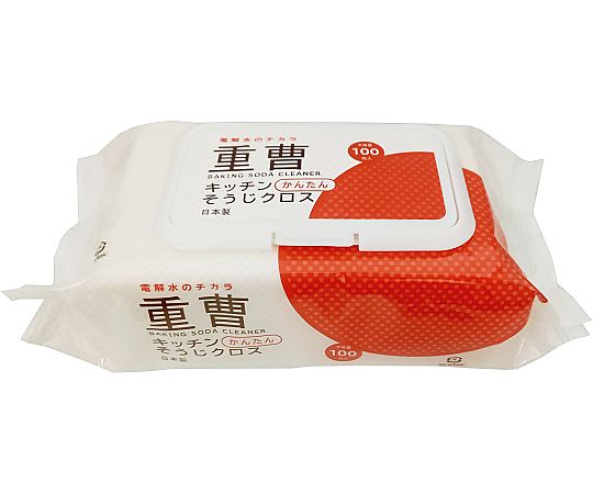 服部製紙 sndek重曹キッチンそうじクロス 1ケース(100枚×36個入) NTJ-1 1ケース（ご注文単位1ケース）【直送品】