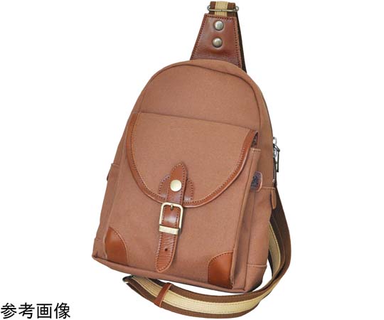 ヤマコー 柿渋染 ポケット付 ショルダー #79344 1個(ご注文単位1個)【直送品】