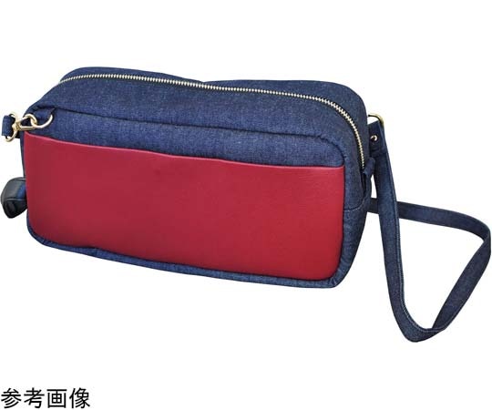 ヤマコー デニムセカンドバッグ ワイン #79453 1個(ご注文単位1個)【直送品】