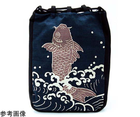 ヤマコー 厄除け粋柄 信玄袋 鯉 #86664 1個(ご注文単位1個)【直送品】