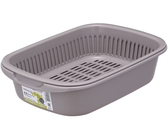 岩崎工業 クッキンパルシリーズ 水切りバット BG 1ケース(1個×24小箱入)  1ケース（ご注文単位1ケース）【直送品】