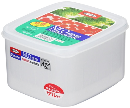 岩崎工業 ネオキーパーシリーズ フレッシュケース角型(S) NE 1ケース(5個×12小箱入)  1ケース（ご注文単位1ケース）【直送品】