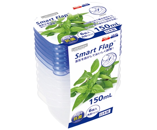 岩崎工業 スマートフラップ角型(ミニ)6P BA 1ケース(1個×90小箱入)  1ケース（ご注文単位1ケース）【直送品】