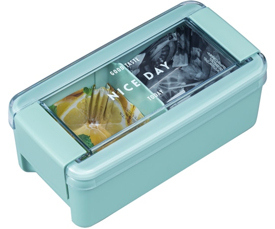 岩崎工業 ランチボックスレディスシリーズ イージーケアランチボックス 1段 MT 1ケース(5個×8小箱入)  1ケース（ご注文単位1ケース）【直送品】