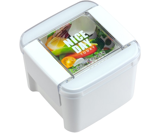 岩崎工業 ランチボックスレディスシリーズ イージーケアランチボックス 深型 WH 1ケース(5個×9小箱入)  1ケース（ご注文単位1ケース）【直送品】