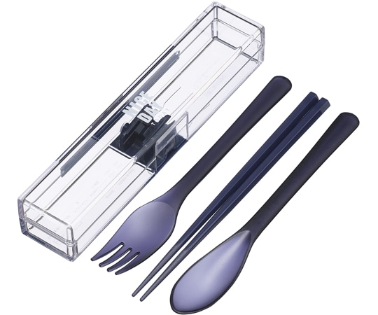 岩崎工業 弁当小物レディースシリーズ とっても強いケース入り トリオ18cm箸 NV 1ケース(10個×12小箱入)  1ケース（ご注文単位1ケース）【直送品】