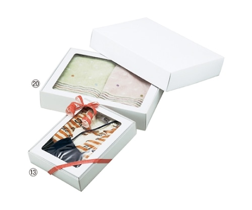 ストア・エキスプレス ギフトケース 白 22×30×6 1セット(10枚入) 61-781-88-12 1セット（ご注文単位1セット）【直送品】