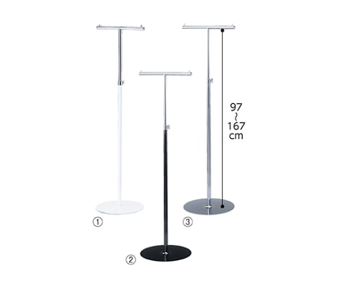 ストア・エキスプレス T字ハンガー 黒 61-98-8-2 1個（ご注文単位1個）【直送品】