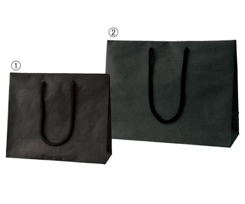 ストア・エキスプレス 手提げ紙袋 ブラック 35×13×27 入数10枚 61-313-2-2 1セット（ご注文単位1セット）【直送品】