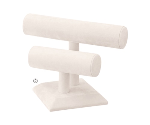 ストア・エキスプレス 時計・ブレスレット用T字型スタンド 2段 61-161-14-2 1個（ご注文単位1個）【直送品】