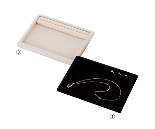 ストア・エキスプレス トレー リング差し付き ベージュ 61-427-65-3 1個（ご注文単位1個）【直送品】