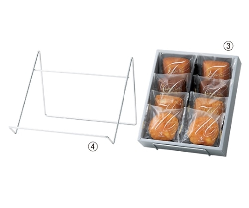 ストア・エキスプレス ワイヤーギフトスタンド 大 ハイタイプ 1セット(2個入) 61-166-2-4 1セット（ご注文単位1セット）【直送品】