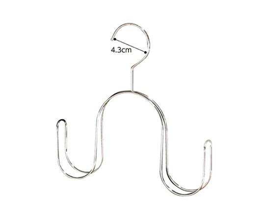 ストア・エキスプレス スカーフ・ストール用ハンガー クロームメッキ 61-197-8-1 1本（ご注文単位1本）【直送品】