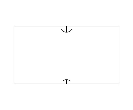 ストア・エキスプレス 共用シール 白無地(強粘) 1セット(10巻入) 61-781-33-26 1セット（ご注文単位1セット）【直送品】