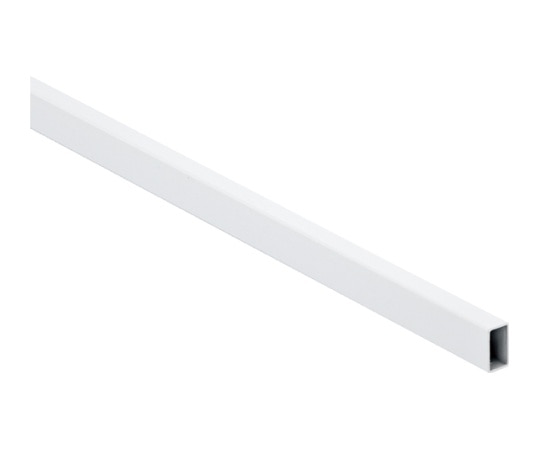 ストア・エキスプレス ミニ角バー(14×24mm角) ホワイト 差し込み式専用 W88.4cm 61-423-48-2 1本(ご注文単位1本)【直送品】