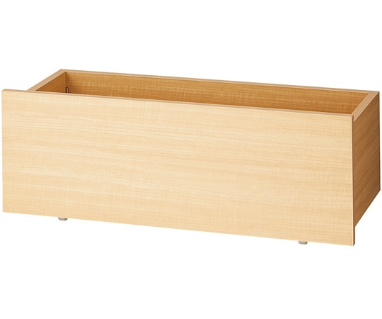 ストア・エキスプレス フォールディング木製収納トロッコ W90cm エクリュ 61-777-57-1 1台（ご注文単位1台）【直送品】