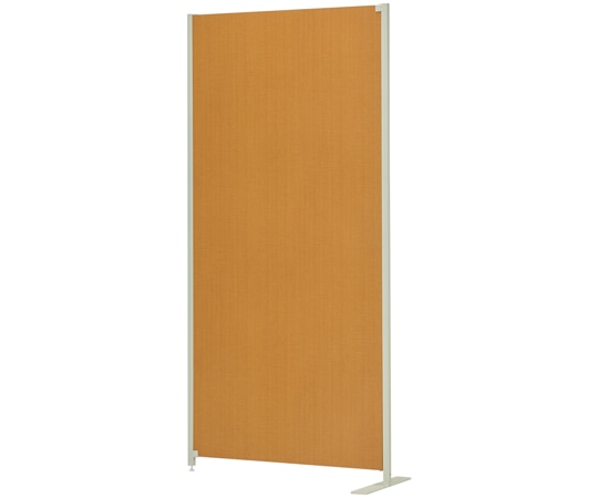 ストア・エキスプレス 木製パネル スチールパーティション 片側脚付き ナチュラル 61-801-48-1 1台(ご注文単位1台)【直送品】