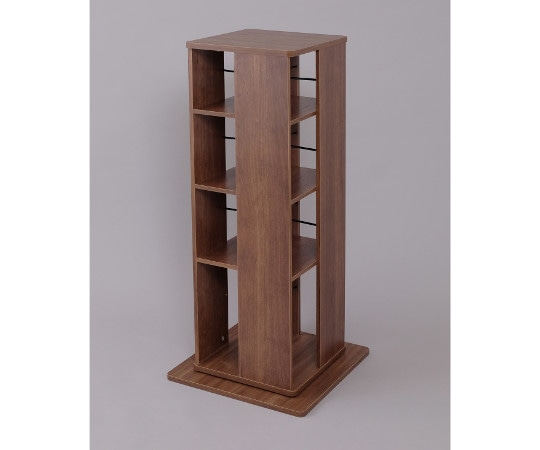 アイリスオーヤマ 回転ラック ブラウン CR-1000 1個（ご注文単位1個）【直送品】