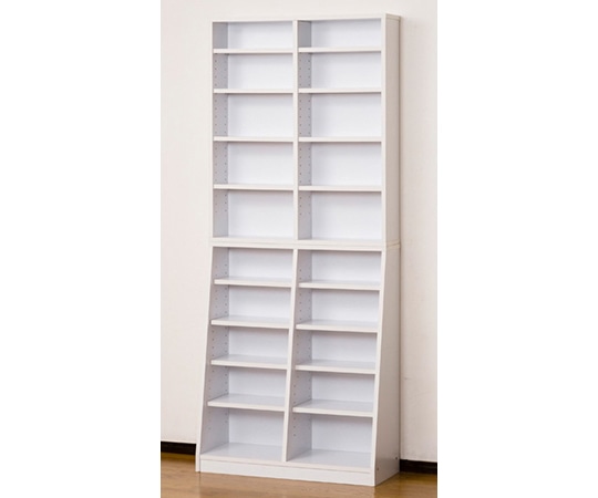 クロシオ 大容量ホームシェルフ W75 ホワイト 12137 1台（ご注文単位1台）【直送品】