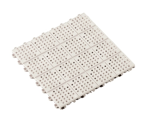 テラモト タッチマットⅡ アイボリー 300×300 MR-064-176-8 1枚(ご注文単位1枚)【直送品】