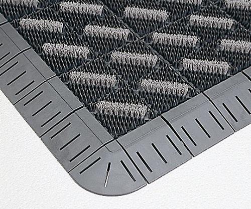 テラモト カラーブラッシュ ふち付 600×900 灰 MR-096-240-5 1枚(ご注文単位1枚)【直送品】