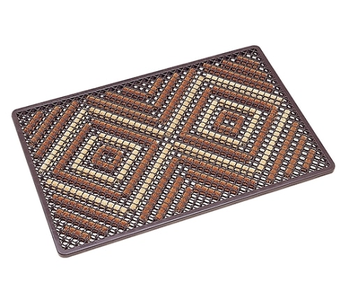 テラモト テラマット ダイヤ コーヒー 600×900 MR-100-340-4 1枚(ご注文単位1枚)【直送品】