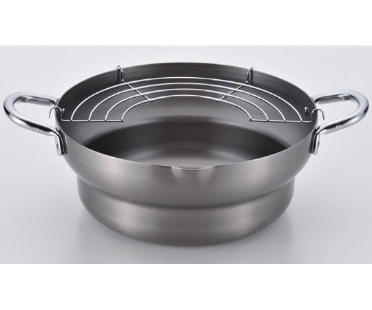 和平フレイズ 千歳 鉄 共柄段付揚げ鍋 24cm CS-017 1個（ご注文単位1個）【直送品】