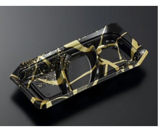 中央化学 惣菜容器 CTゆう 22-11T 継ぎBK-BK身 1200枚 602029 1ケース(ご注文単位1ケース)【直送品】