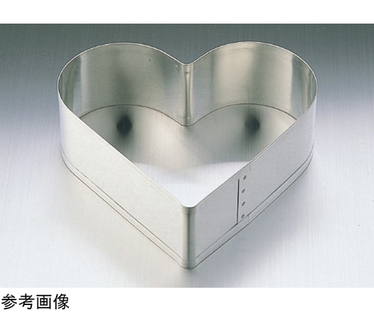 田中糧機製作所 ブリキハート型セルクル 小々  1個(ご注文単位1個)【直送品】