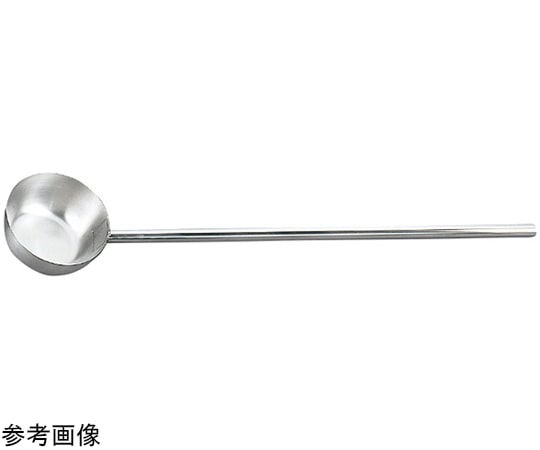 ホワイトサム ENDO18-8 抗菌ひしゃく目盛付(パイプ柄) 15cm 750  1本(ご注文単位1本)【直送品】
