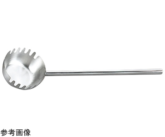 ホワイトサム ENDO18-8 抗菌麺ひしゃく(パイプ柄) 21cm 750  1本(ご注文単位1本)【直送品】