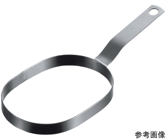 ホワイトサム ENDO18-8 手付 ハンバーグリング小判 120g 1個(ご注文単位1個)【直送品】