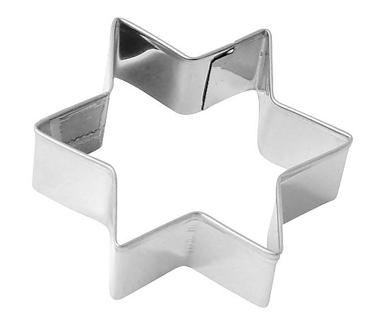 WIZ'A(アークランドサカモト) ステン抜き型 星 大 6角 C1025 1個（ご注文単位1個）【直送品】