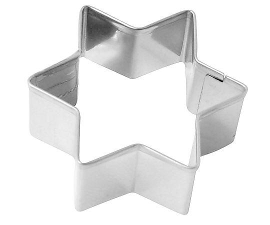 WIZ'A(アークランドサカモト) ステン抜き型 星 小 6角 C1024 1個（ご注文単位1個）【直送品】
