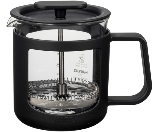 HARIO カフェプレス・U 2杯用 CPU-2-B 1個（ご注文単位1個）【直送品】