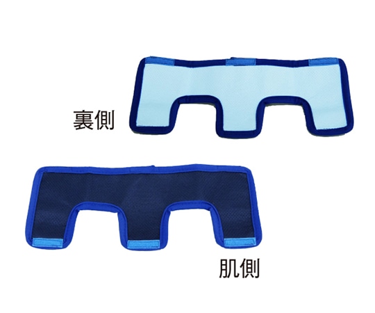 日本緑十字社 熱中症予防対策商品 シリカクリン ヘルメット用おでこパッド 375602 1個(ご注文単位1個)【直送品】