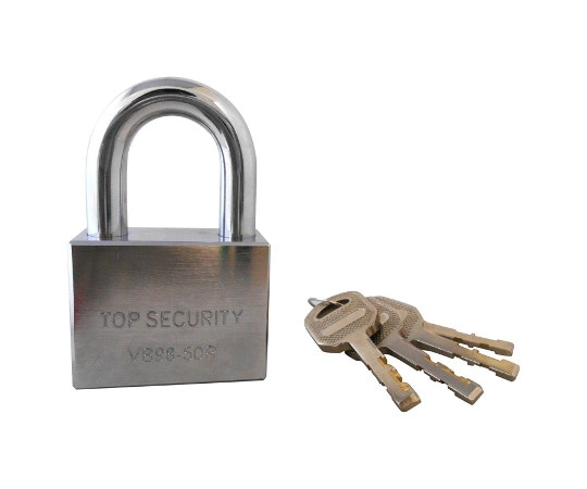 和気産業 ディスク南京錠 50mm IB-074 1セット(ご注文単位1セット)【直送品】