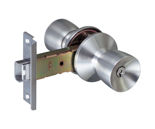 和気産業 ALPHA 玄関錠 D36M5-TRW32D-ALU バックセット1cm D36M05-TRW32D 1個(ご注文単位1個)【直送品】