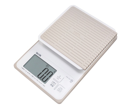 タニタ 洗えるクッキングスケール ホワイト KW-320 1個（ご注文単位1個）【直送品】
