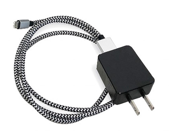 アズワン 手洗い評価キット グリッターバグLED 交換用ACアダプター(USBタイプ) 11-10501 1個（ご注文単位1個）【直送品】