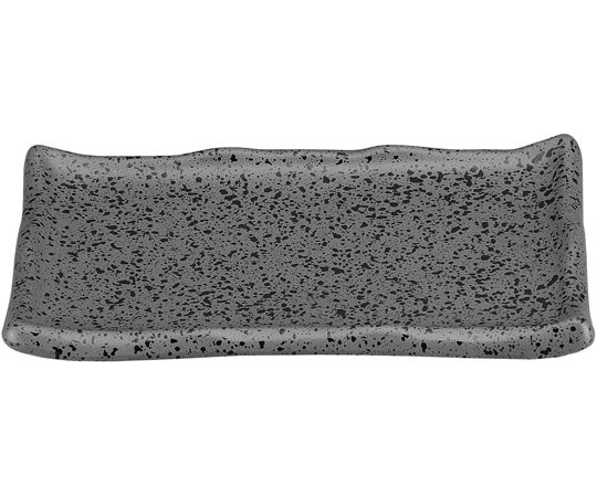 福井クラフト 6寸 大化焼物皿 鉄砂 74011770 1個（ご注文単位1個）【直送品】