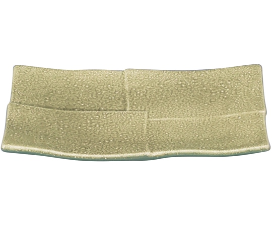 福井クラフト 耐熱6.5寸 市松焼物皿 タタキヒワ青磁 51401710 1個（ご注文単位1個）【直送品】